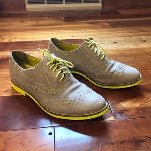 Cole haan Oxford nubuck shoes